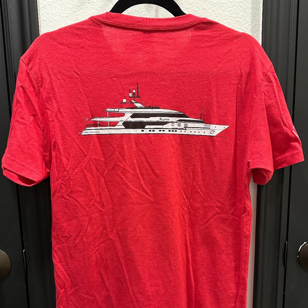 BRAVO Below Deck Med Small T Shirt RARE CAST CREW SHIRT | THE WELLINGTON